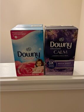 Downy Dryer Sheet Bundle! 370 Dryer Sheets! Huge Deal! All Still In The Box! NWT